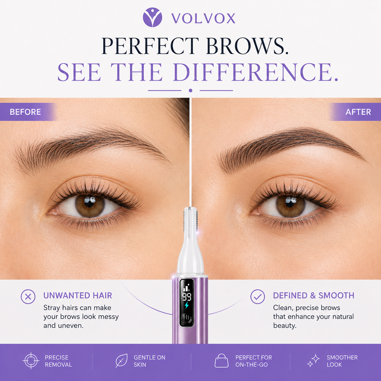 GlowTrim Pro – Precision Beauty Trimmer for Women