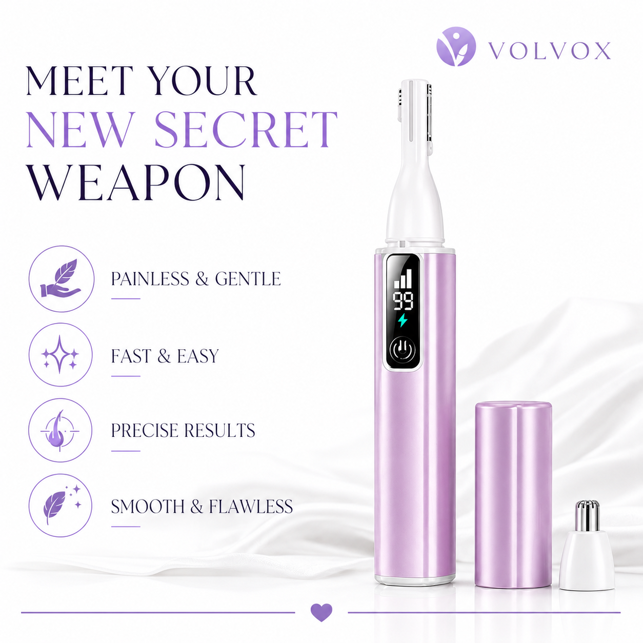 GlowTrim Pro – Precision Beauty Trimmer for Women