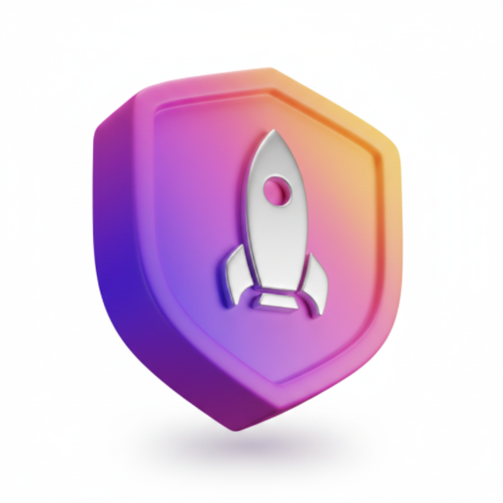 Priority Shipping shield icon